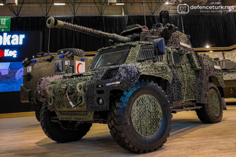 OTOKAR, IDEF 2021’de 11 farklı zırhlı aracını sergiliyor