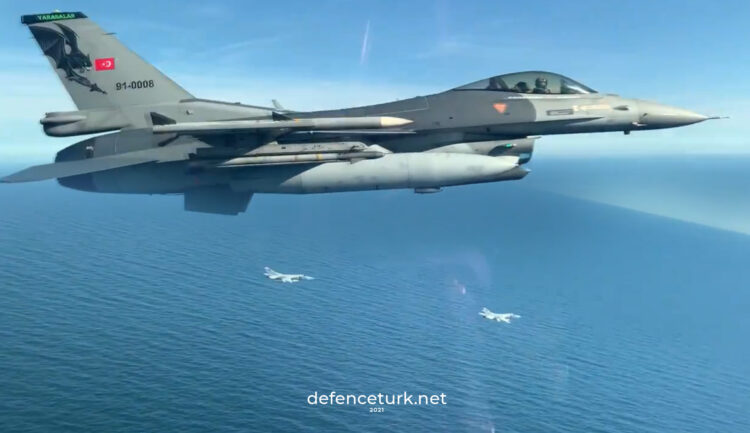 Türk F-16’larından Rus Su-24 savaş uçaklarına önleme