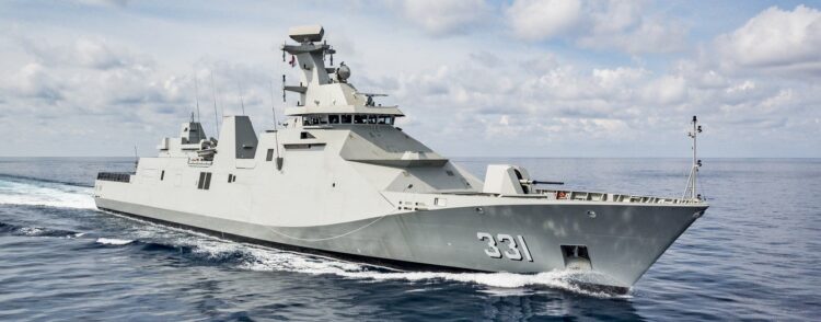 Hollandalı DAMEN, Yunan Donanması için SIGMA 10514 fırkateynini sundu