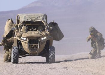 İngiliz Kraliyet Deniz Piyadeleri Mojave çölü tatbikatını tamamladı