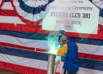 Austal USA son Independence sınıfı LCS’yi kızağa koydu