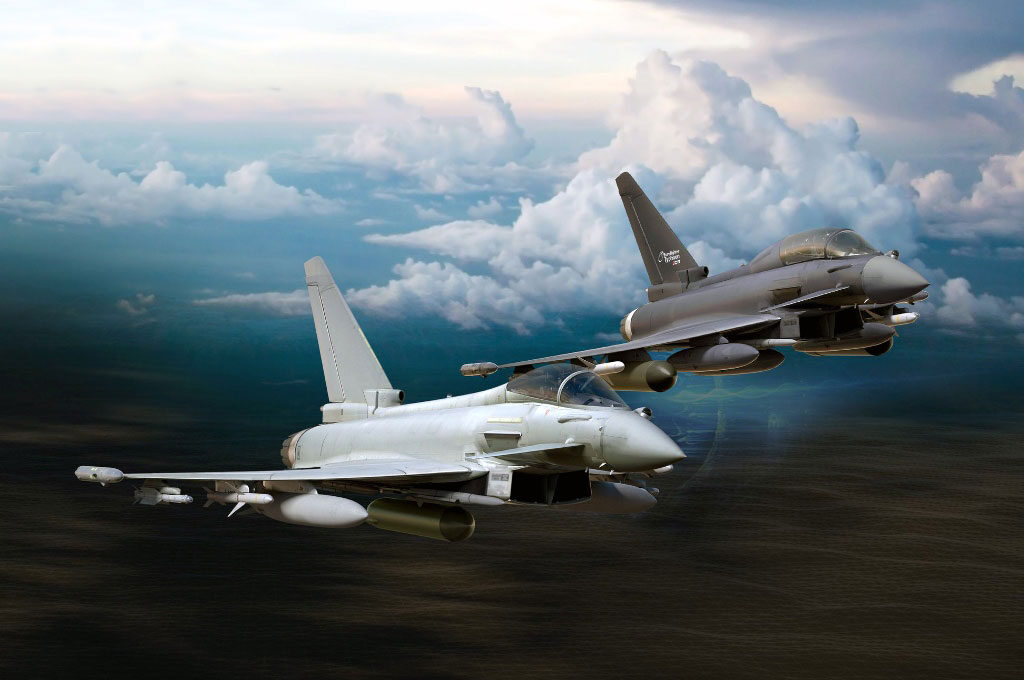Alman Ordusu son Eurofighter uçağını teslim aldı
