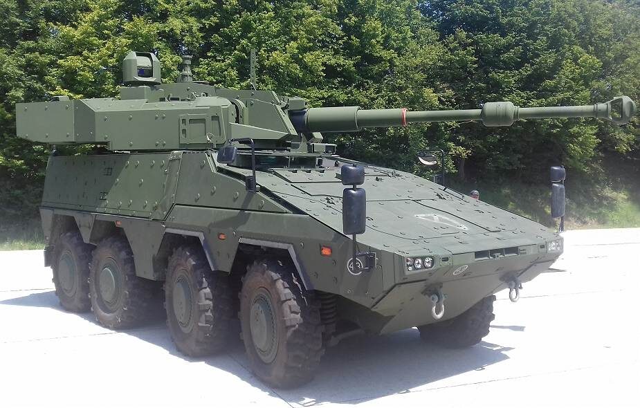 Cockerill’den Boxer 8×8 zırhlı araca entegreli yeni 105 mm kule
