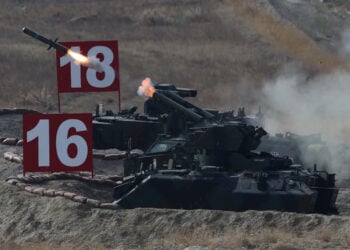 OMTAS tanksavar füzesi hedefleri başarıyla vurdu