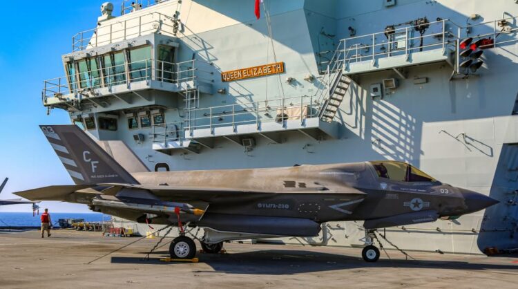 İngiltere Donanması’na ait F-35B savaş uçağı düştü