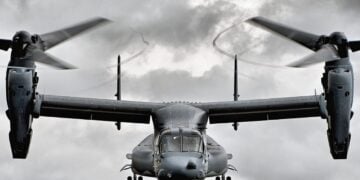 ABD - CMV-22B tiltrotor uçağı
