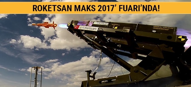 ROKETSAN MAKS Air Show’da