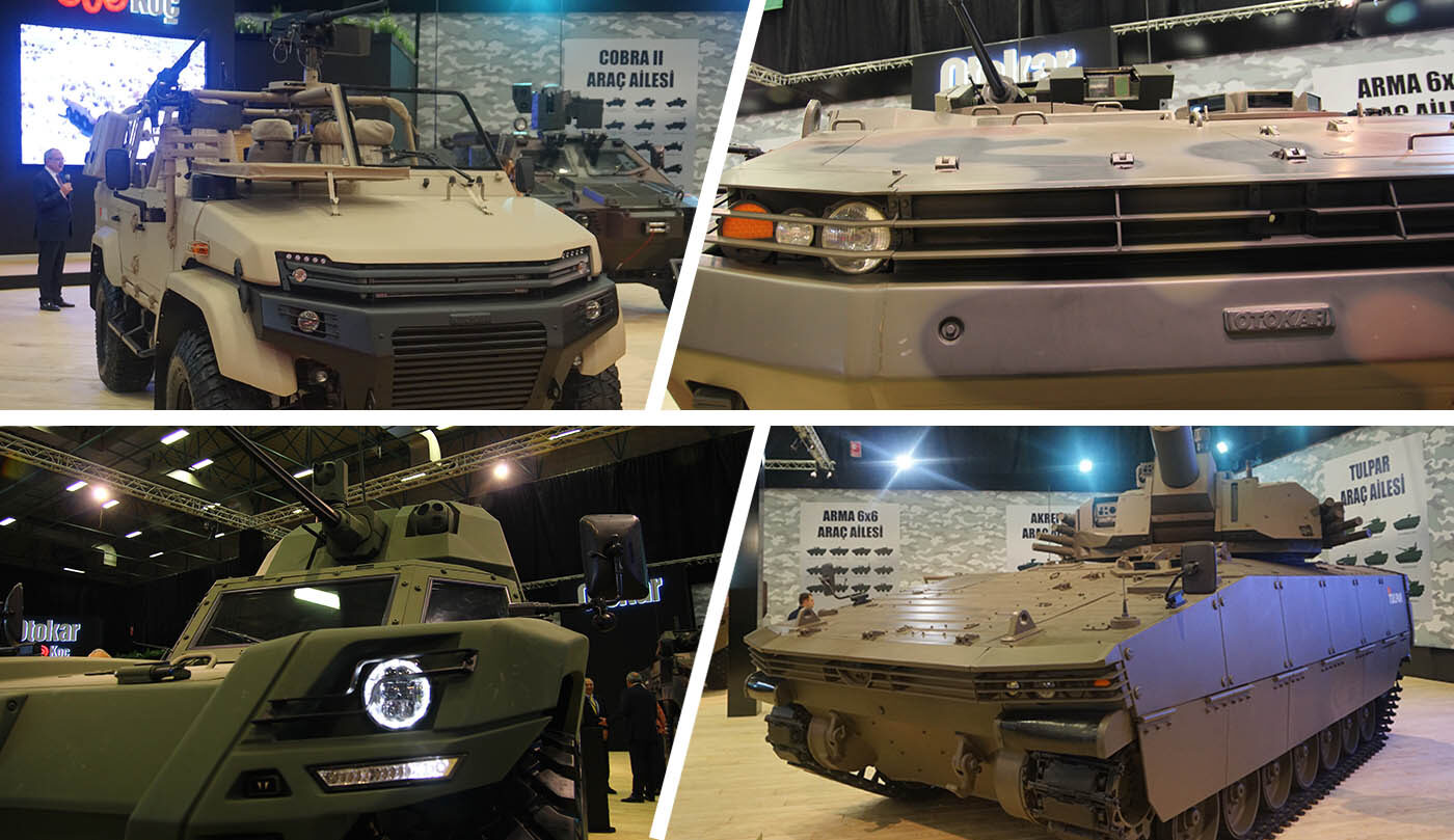 Otokar IDEF 2019’da yeni zırhlı araçlarını sergiliyor