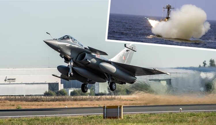 İran füzeleri Hint Rafale jetlerinin konuşlandığı BAE hava üssü yakınına düştü