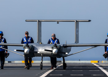 HCMC Kargo İHA ilk kez uçak gemisinde konuşlandırıldı