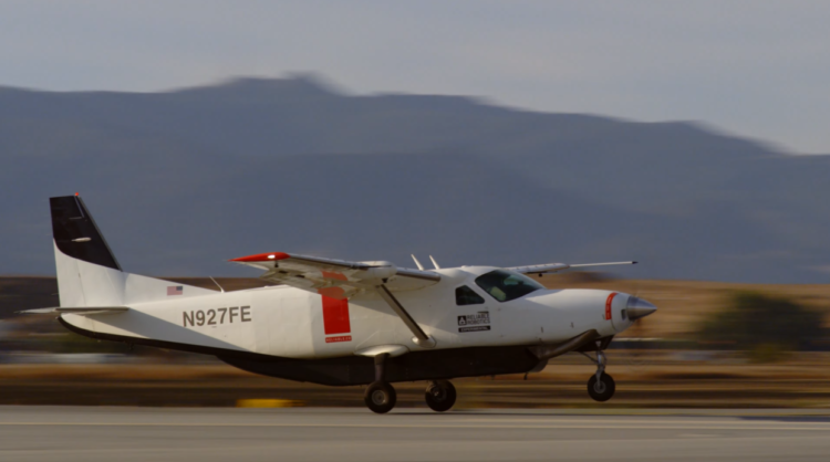 Cessna 208 Caravan uçağından pilotsuz uçuş