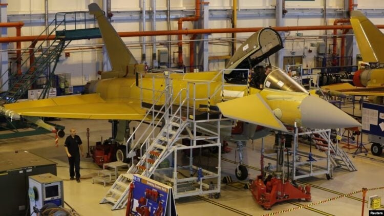 Eurofighter Typhoon savaş uçakları nasıl üretiliyor