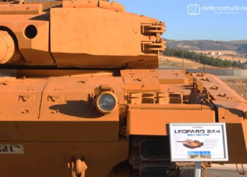 ROKETSAN’ın modernize ettiği Leopard tankları su geçiş tatbikatında