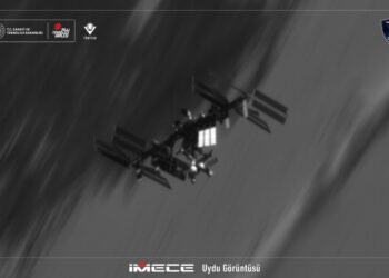 İMECE uydusuyla Uluslararası Uzay İstasyonu izlendi!