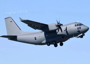 Azerbaycan’ın yeni C-27J Spartan NG nakliye uçağı görüntülendi