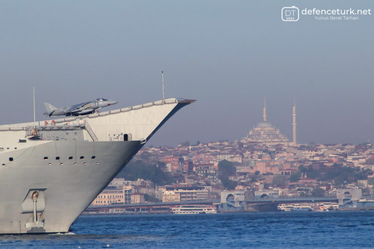 Juan Carlos amfibi hücum gemisi Türkiye’de