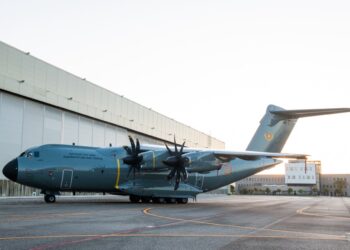 Kazakistan’ın ilk A400M askeri nakliye uçağı görüldü