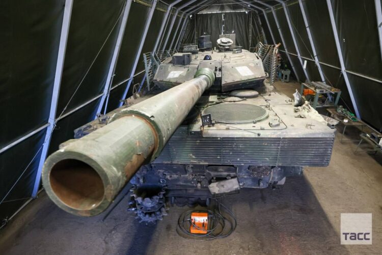 Rus ordusu Leopard 2A6 tankını ele geçirdi