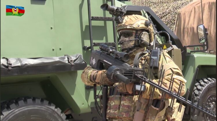 Azerbaycan Özel Kuvvetleri’nin teçhizatlarına Türkiye imzası