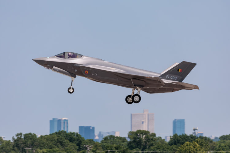 Belçika Hava Kuvvetleri’ne ait F-35A ilk uçuşunu yaptı