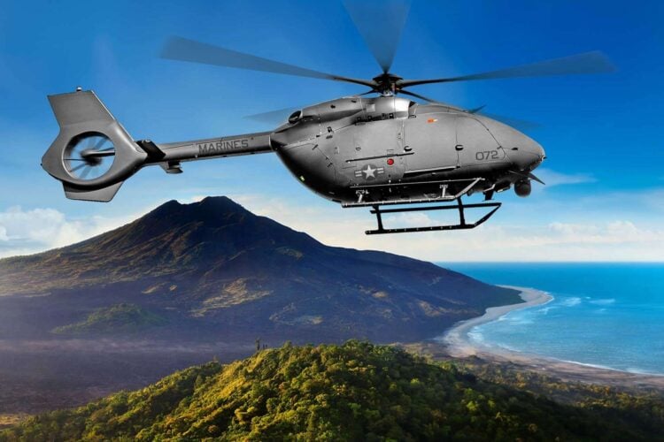 UH-72 Lakota insansız versiyonuyla Deniz Piyadelerine hizmet edecek
