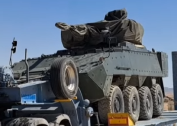 Çekya’nın Pandur 8×8 zırhlısı İsrail’de görüldü