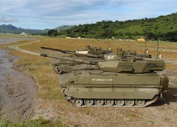 Filipinler’den Sabrah tankları ile ilk atış