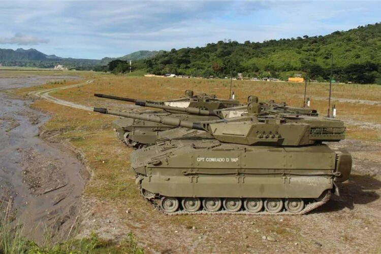 Filipinler’den Sabrah tankları ile ilk atış