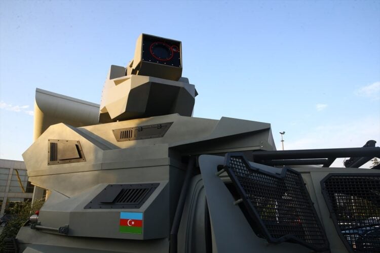 Azerbaycan’ın ilk yerli lazer silah sistemi görücüye çıktı