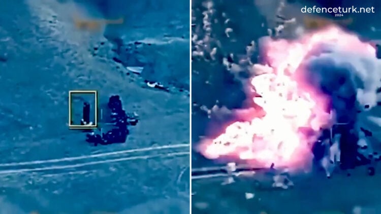 Azerbaycan terör hedeflerine karşı TRLG-230 füzesini kullandı