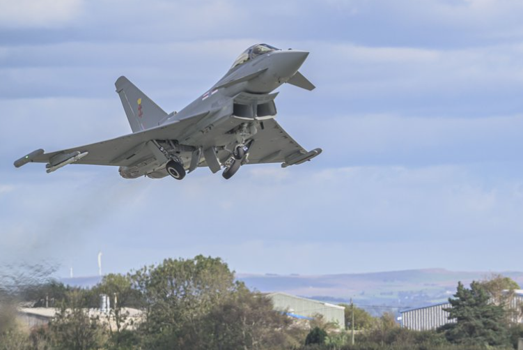 Eurofighter ilk kez ECRS Mk2 AESA radarı ile uçtu