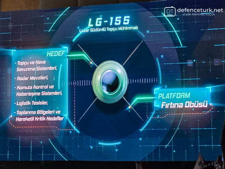 ROKETSAN’dan lazer güdümlü topçu mühimmatı