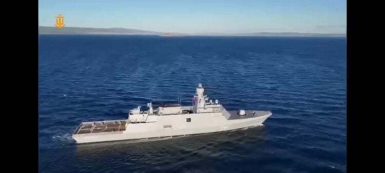 Ukrayna Türkiye’nin inşa ettiği korveti test ediyor