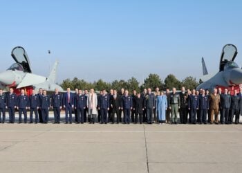 Birleşik Krallık’a ait Eurofighter savaş uçakları Ankara’da