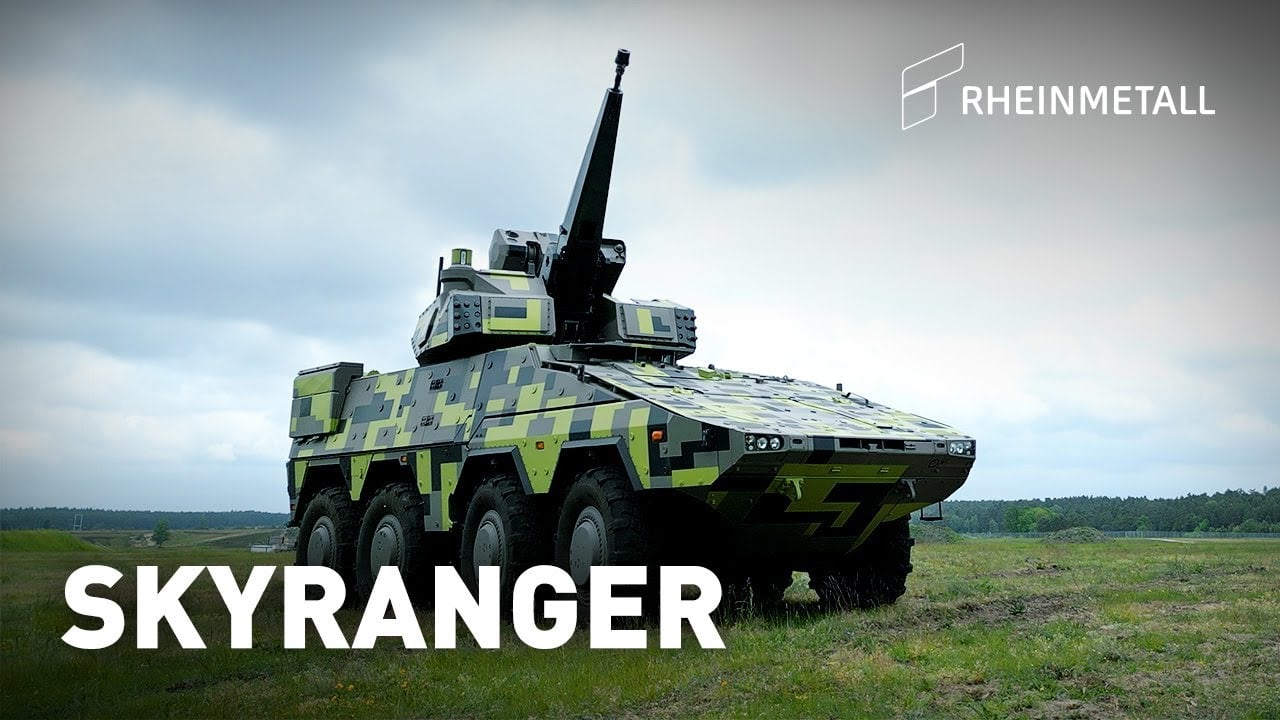 Rheinmetall tarafından geliştirilen Mobil Hava Savunması: Skyranger 30
