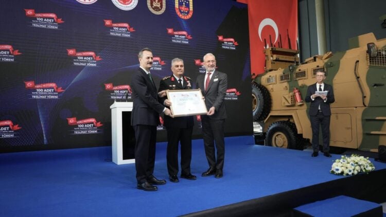 BMC ilk seri üretim yerli motorlu TTZA’ları TSK’ya teslim etti