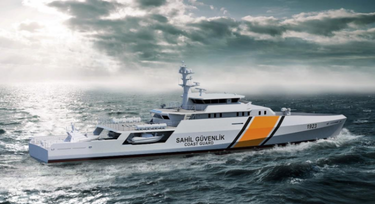 Millî Sahil Güvenlik Gemisi projesi devam ediyor