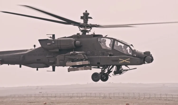 AH-64 Apache İsrail üretimi füze ile Irak’ta