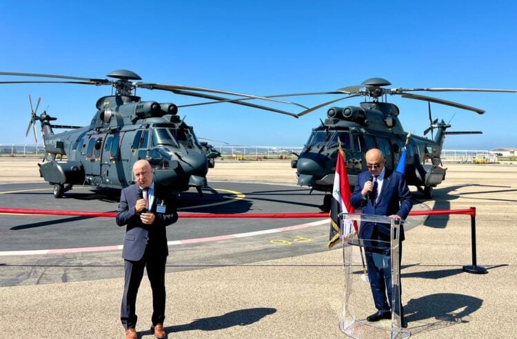 Fransa’dan Irak’a helikopter teslimatı