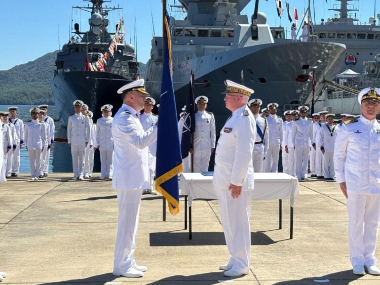 NATO Daimi Mayın Karşıtı Tedbir Grubu için Muğla’da tören