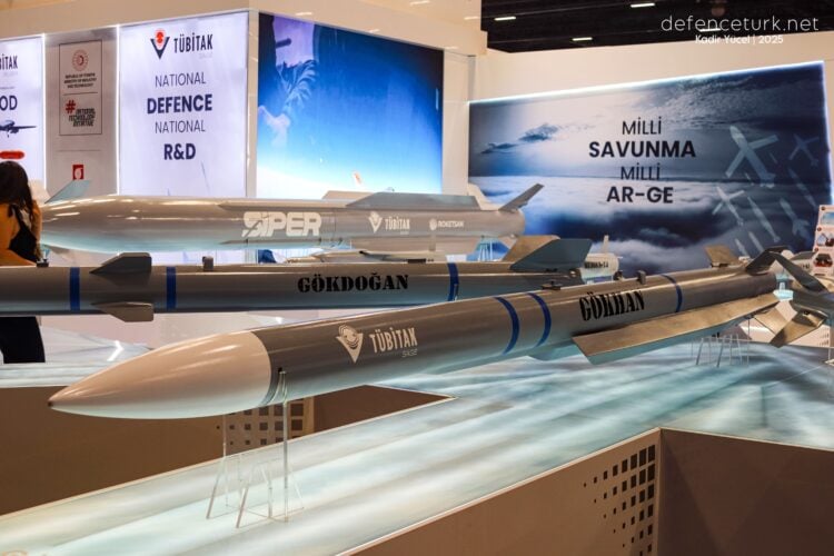 Ramjet motorlu hava-hava füzesi GÖKHAN görücüye çıktı