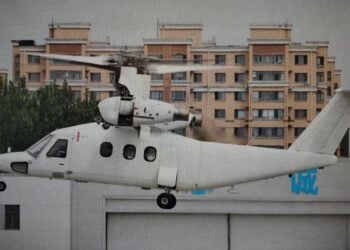 Çin’in tiltrotorlu platformundan uçuş