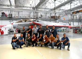 Endonezya’nın ilk Rafale savaş uçağı görüntülendi