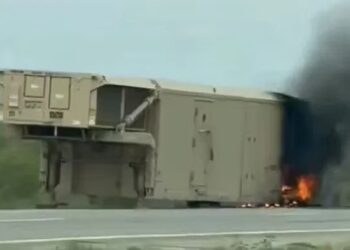 THAAD hava savunma sisteminde yangın