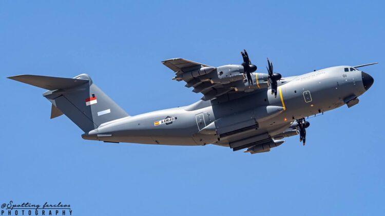 Endonezya’nın A400M uçağı ilk kez havalandı