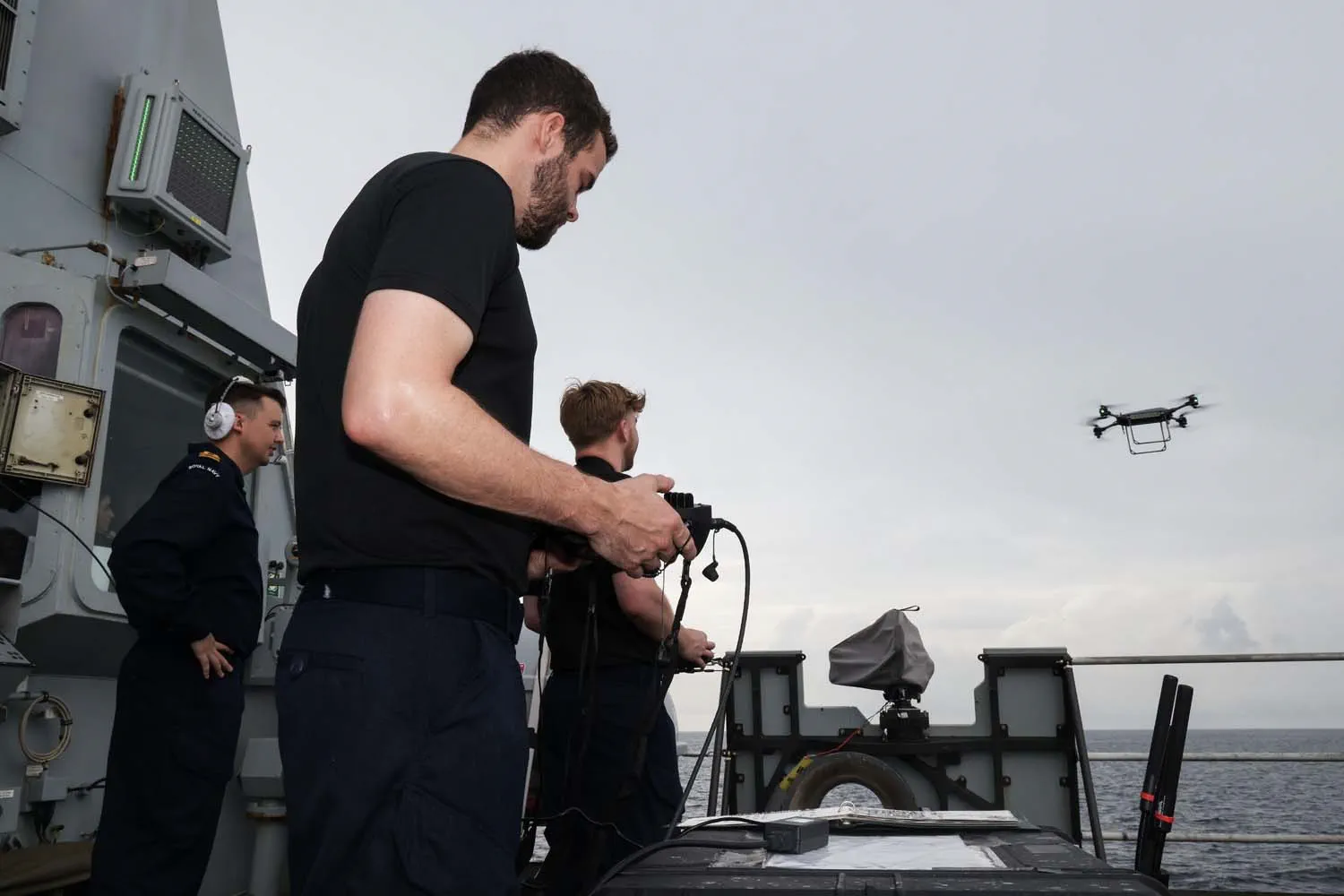 T-150 İHA (Görsel: Royal Navy)