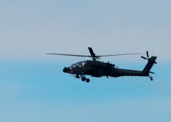 Apache helikopterinden Spike NLOS atışı