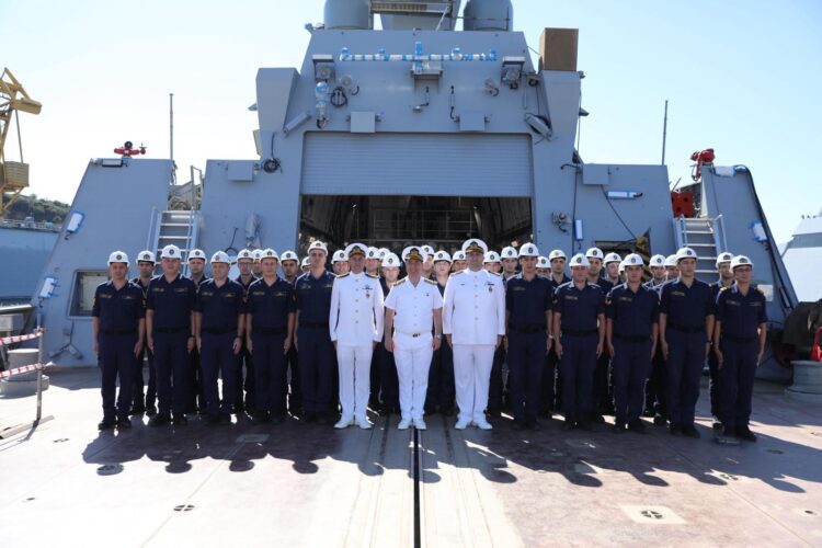 KOÇHİSAR gemisinde testler başladı