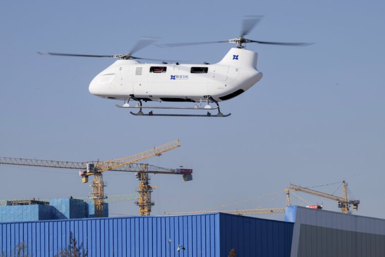 Çin’in yeni insansız helikopterinden ilk uçuş