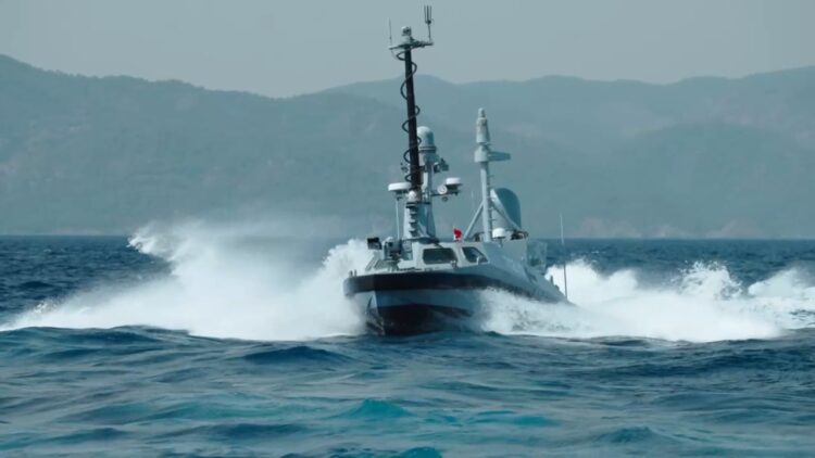 Mavi Vatan’ın insansız muhafızından atış testi